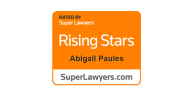 Rated By Super Lawyers | Rising Stars | Abigail Paules | SuperLawyers.com